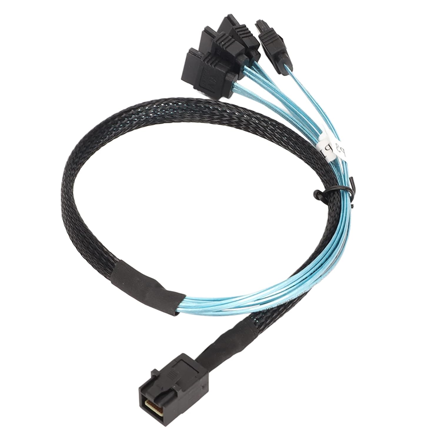 Bewinner Mini SAS HD SFF 8643 to 4 Sata 3.0 Cable, Target Hard Disk