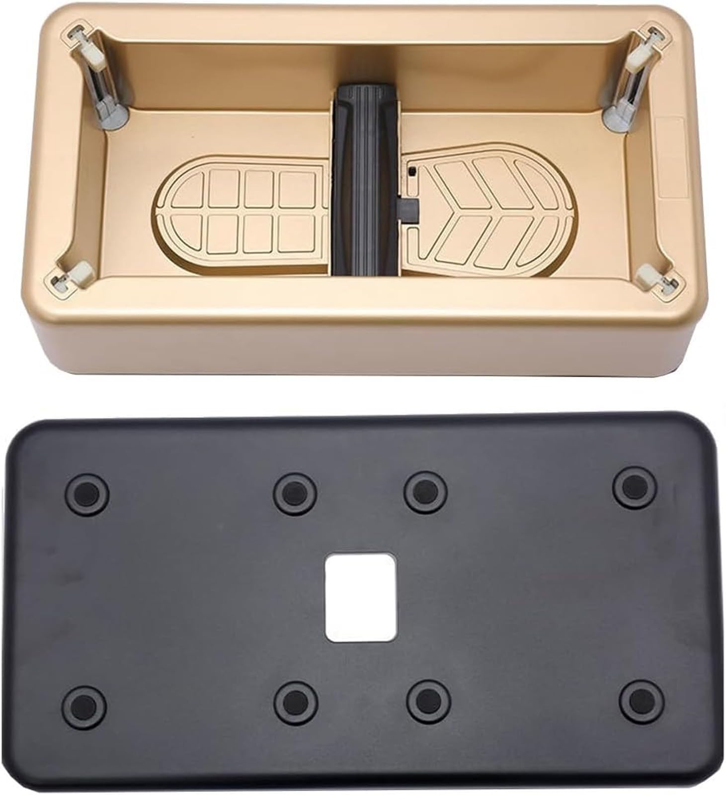 Machine à Couvre-Chaussures, Distributeur Automatique Couvre-Chaussures avec 100 Couvre-Chaussures Jetables, Machine à Couvre-Chaussures en Plastique pour Maison, Bureau(A)