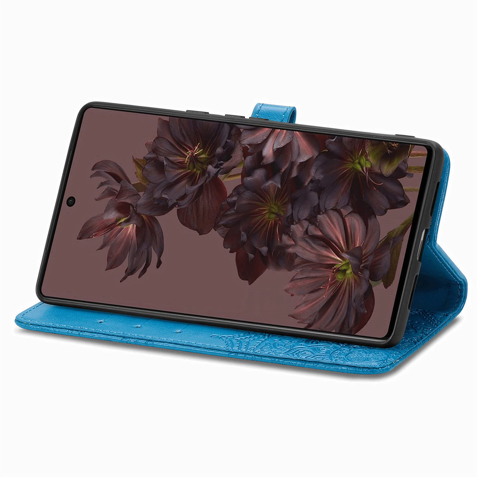 VQWQ Custodia per iPhone SE 4 6.1, Flip Cover a Portafoglio in Pelle PU Slot per Schede Libro Farfalla Cavalletto Antiurto Tracolla Regolabile Chiusura Magnetica Wallet Case per Maschio -[SD]-Black