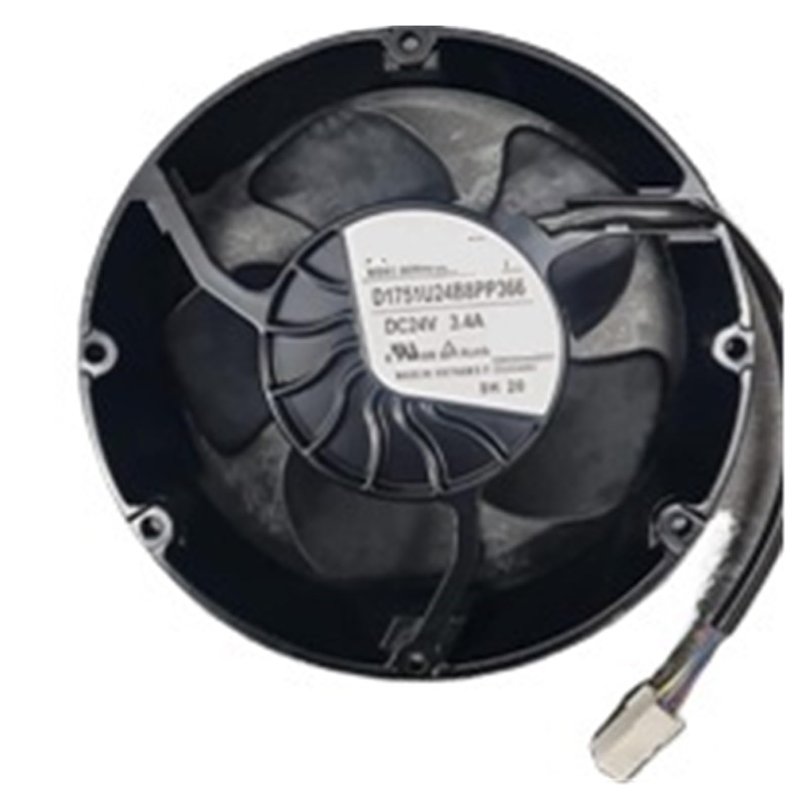 Ventilateur D1751U24B8PP366 DC24V 3.4A haute durabilité 4 Fils