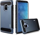 J&D Compatible para Galaxy S9 Funda, [Fibra Carbono] [Doble Capa] [Protecci?n Pesada] H?brida Resistente Funda Protectora y Robusta para Samsung Galaxy S9 ? [NO es Compatible con Galaxy S9 Plus]