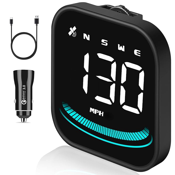 Buy AkaBane Digital GPS Speedometer Heads up Display 2.2" Car HUD, with
