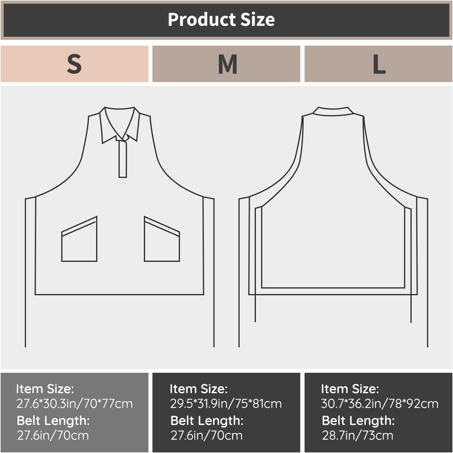 Segbeauty Hairdresser Apron, Professional Salon SPA Hair Stylist Vest Cosmetology Apron Pet Groomer Work Clothes - Image 6