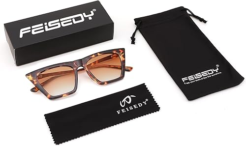 Miniatura 7 de FEISEDY Gafas de sol de lectura para mujer, gafas de sol con lector de ojo de gato de moda para hombres B4120