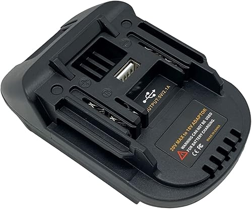 Adaptador de batería para herramientas inalámbricas Makita de iones de litio de 18 V, conversión para baterías de litio Milwaukee M18 18V o Dewalt