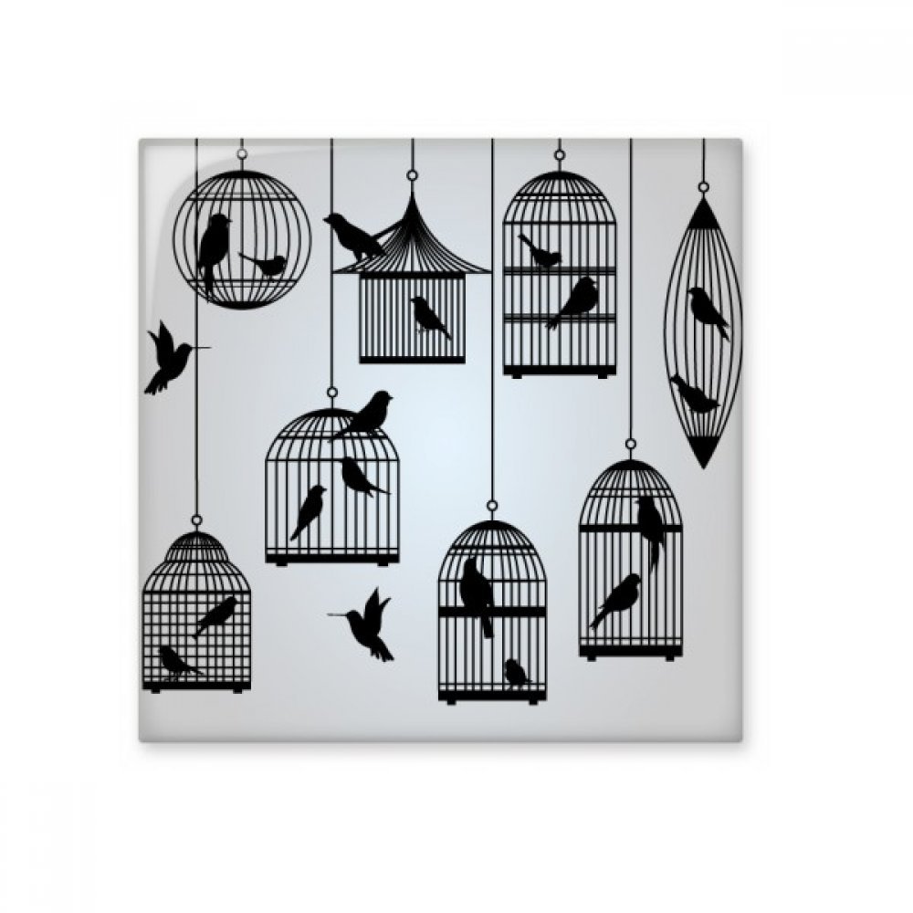 Carrelage salle de bains et cuisine en céramique à motif oiseaux