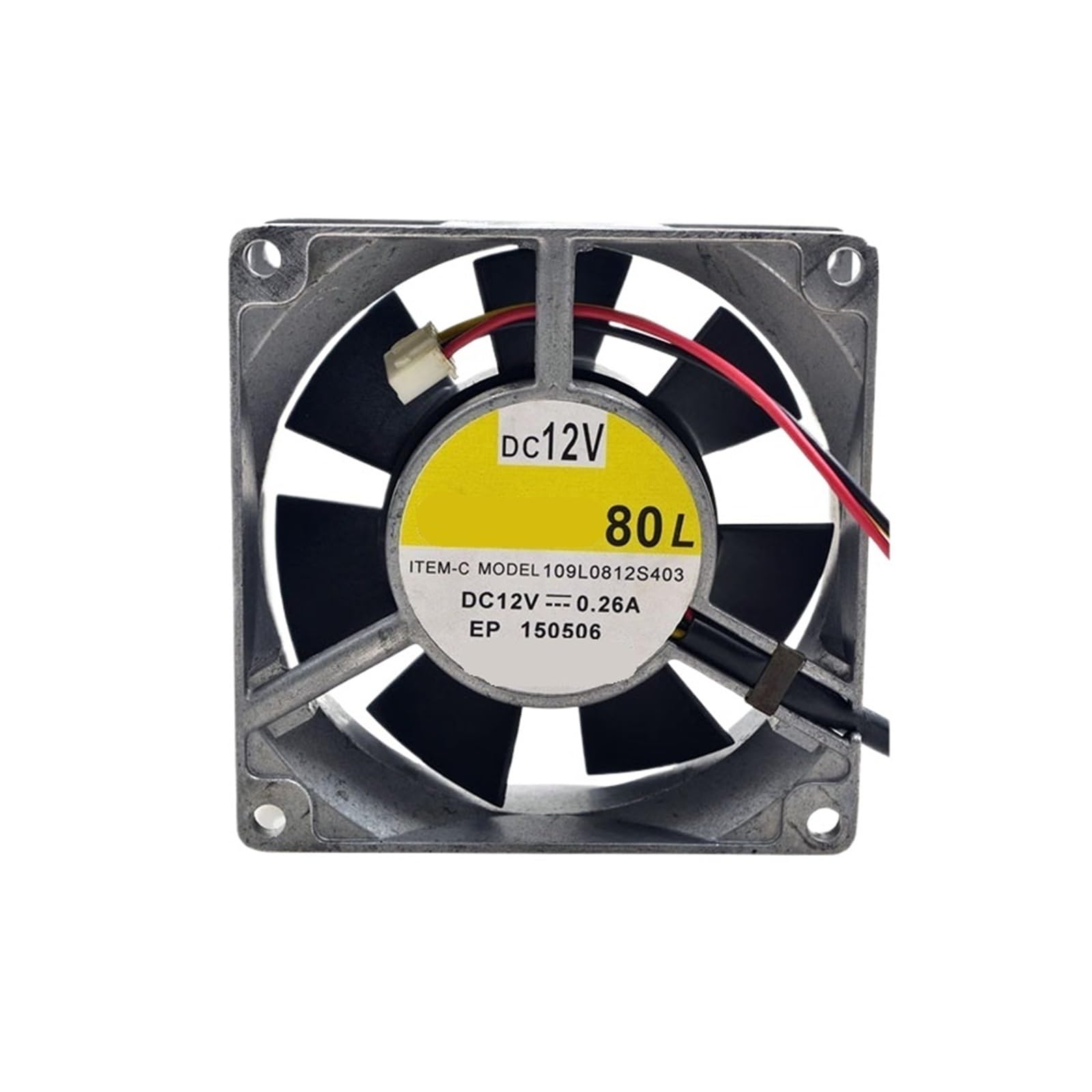 VSPPJYFG 109L0812S403 12V 0.26A 8025 80 * 80 * 25mm 8cm Cooling Fan