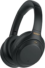 [42% off] Sony WH-1000XM4 Wireless Industry Leading Noise Canceling Overhead Headphones with Mic for Phone-Call and Alexa Voice Control, Black