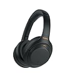 Sony WH-1000XM4 Wireless Premium Noise Canceling Overhead Headphones with Mic for Phone-Call and Alexa Voice Control, Black WH1000XM4