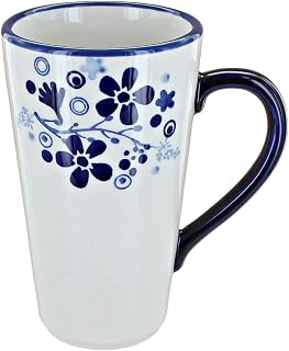 Blue Rose Polish Pottery Susanna Large Coffee Mug