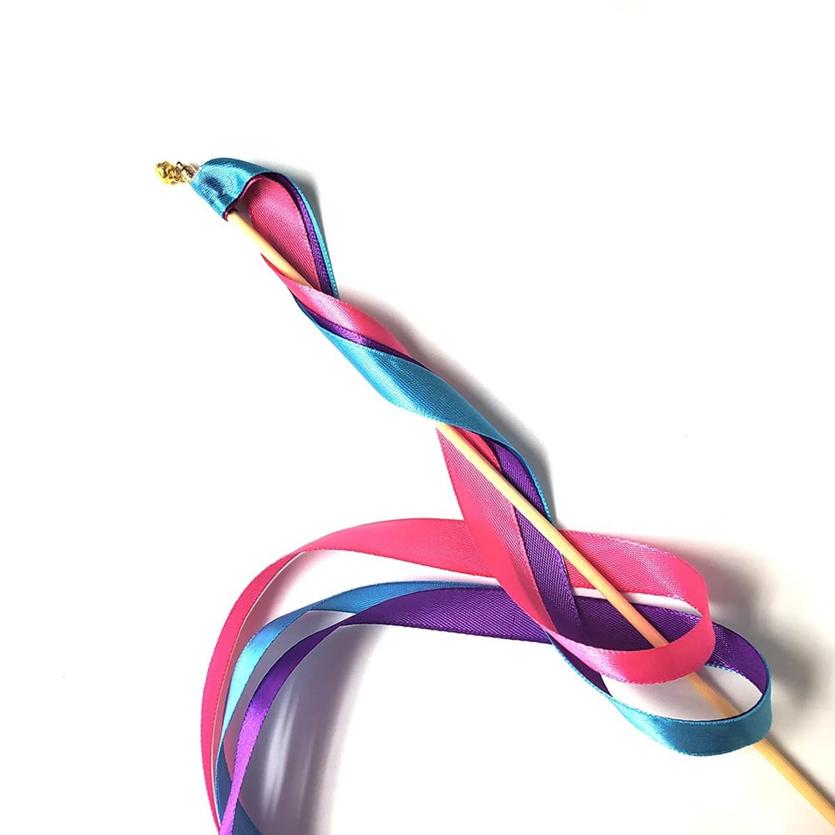 50 Stück Bunte Luftschlangen Mit Glöckchen, Feenstäbe, Party-Luftschlangen, Dekoration Für Geburtstage, Hochzeiten, Weihnachten