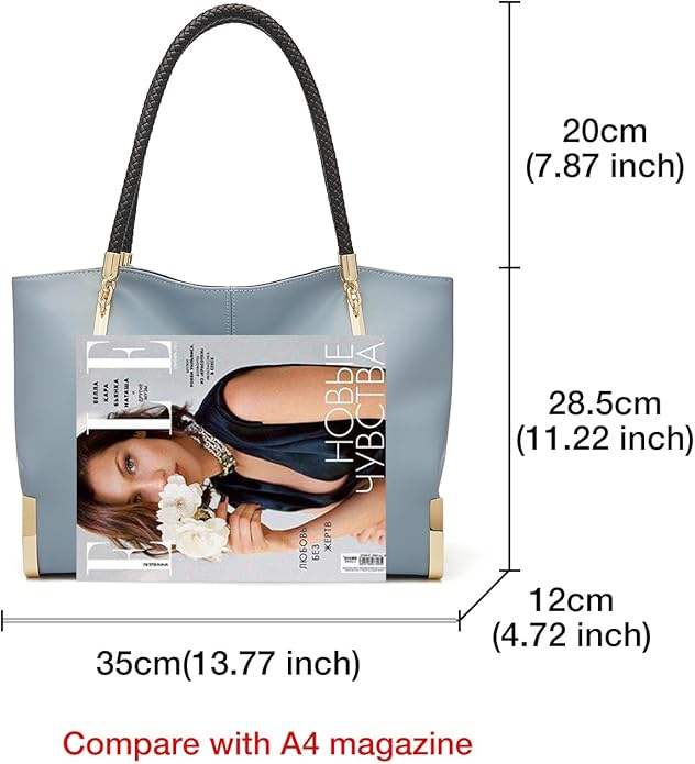 Bolso Tote de Gran Capacidad para Mujer miniatura 4