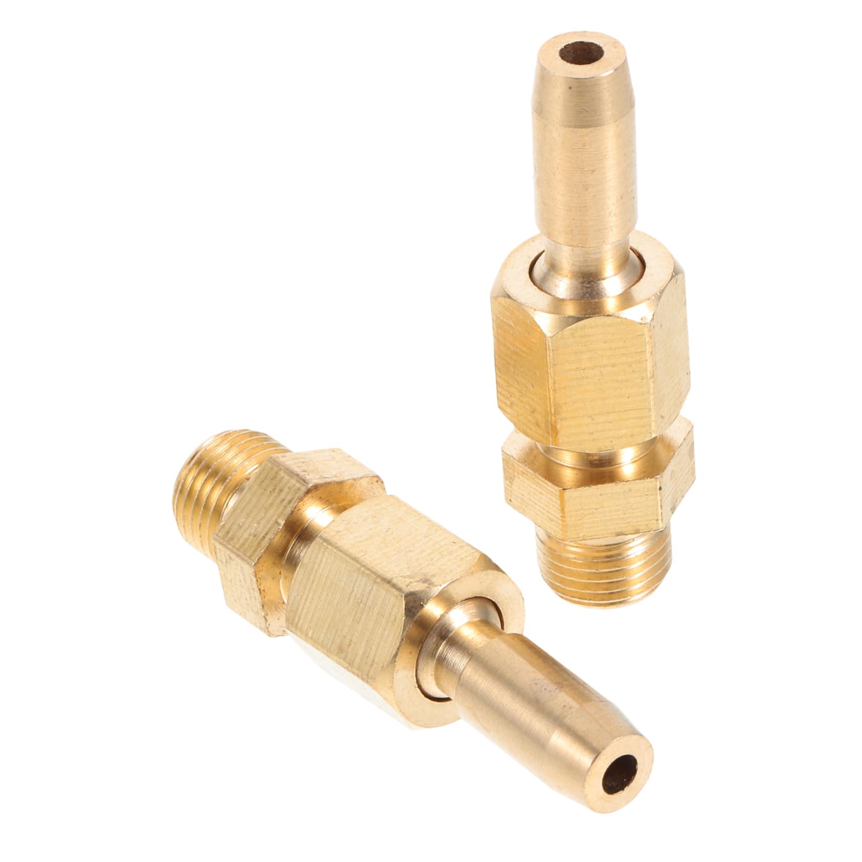 CIYODO Elegant Fountain Nozzles 2pc Brass Gushing Sprayer for Garden Pool Amusement Park Museum Library Decorative Water Feature