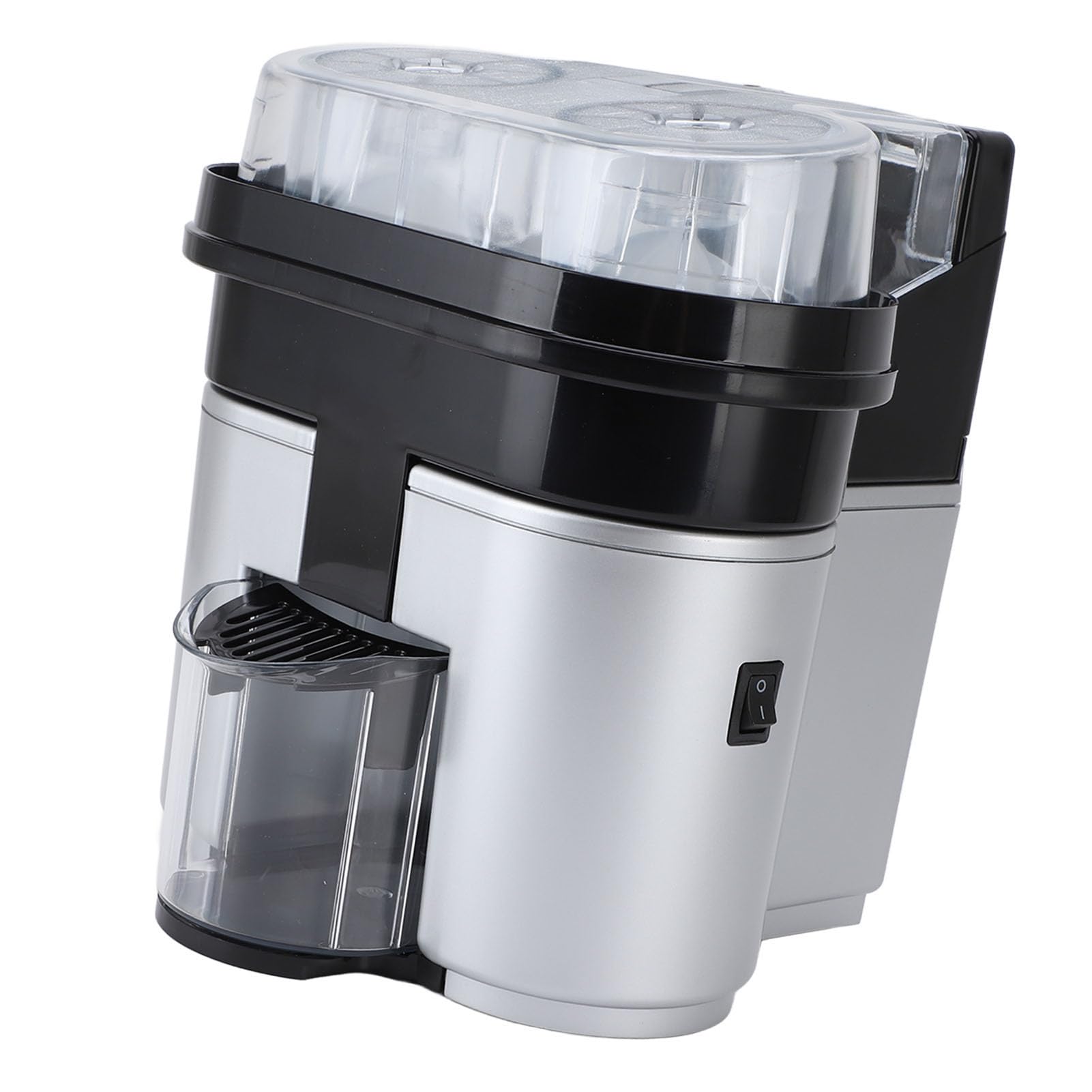 Akozon Exprimidor Eléctrico de Cítricos: Exprimidor Doble para Extracción de Jugo de Alta Eficiencia, Máquina Automática de Cítricos con 220 V, y Rebanado Rápido, Ideal para Uso Doméstico y Comercial