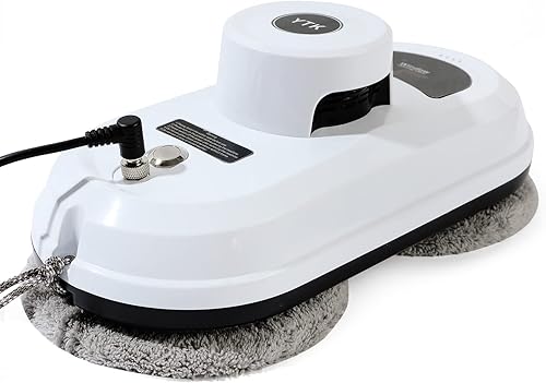 Miniatura 6 de YTK Robot limpiador de ventanas con limpieza ultrasónica de vidrio 5600PA limpiador automático inteligente robot, aspiradora de ventana con ventanas