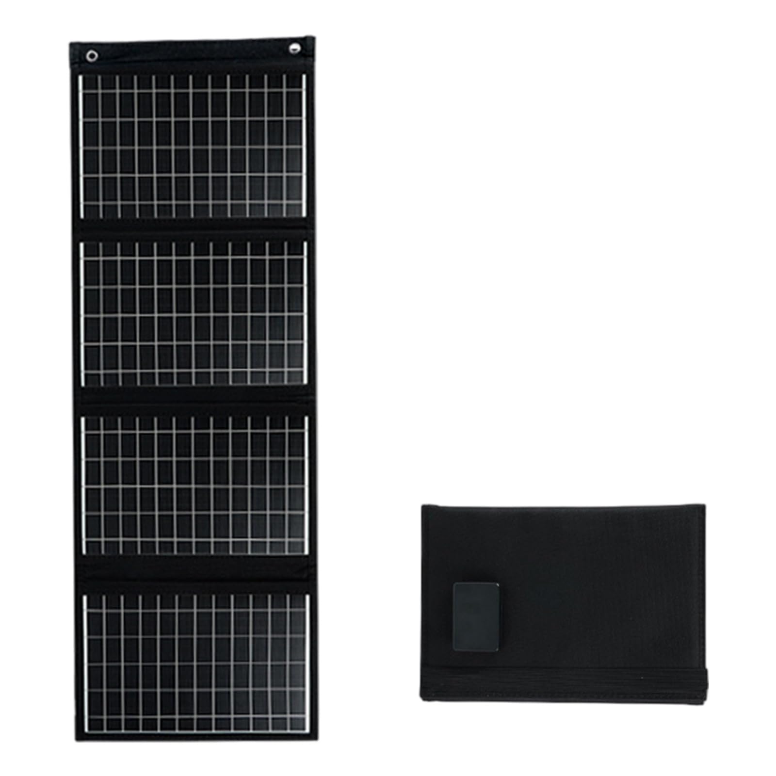 Cargadores solares plegables ligeros de 40 W para camping, senderismo, con teléfonos, tabletas, fuente de alimentación, cargadores compactos