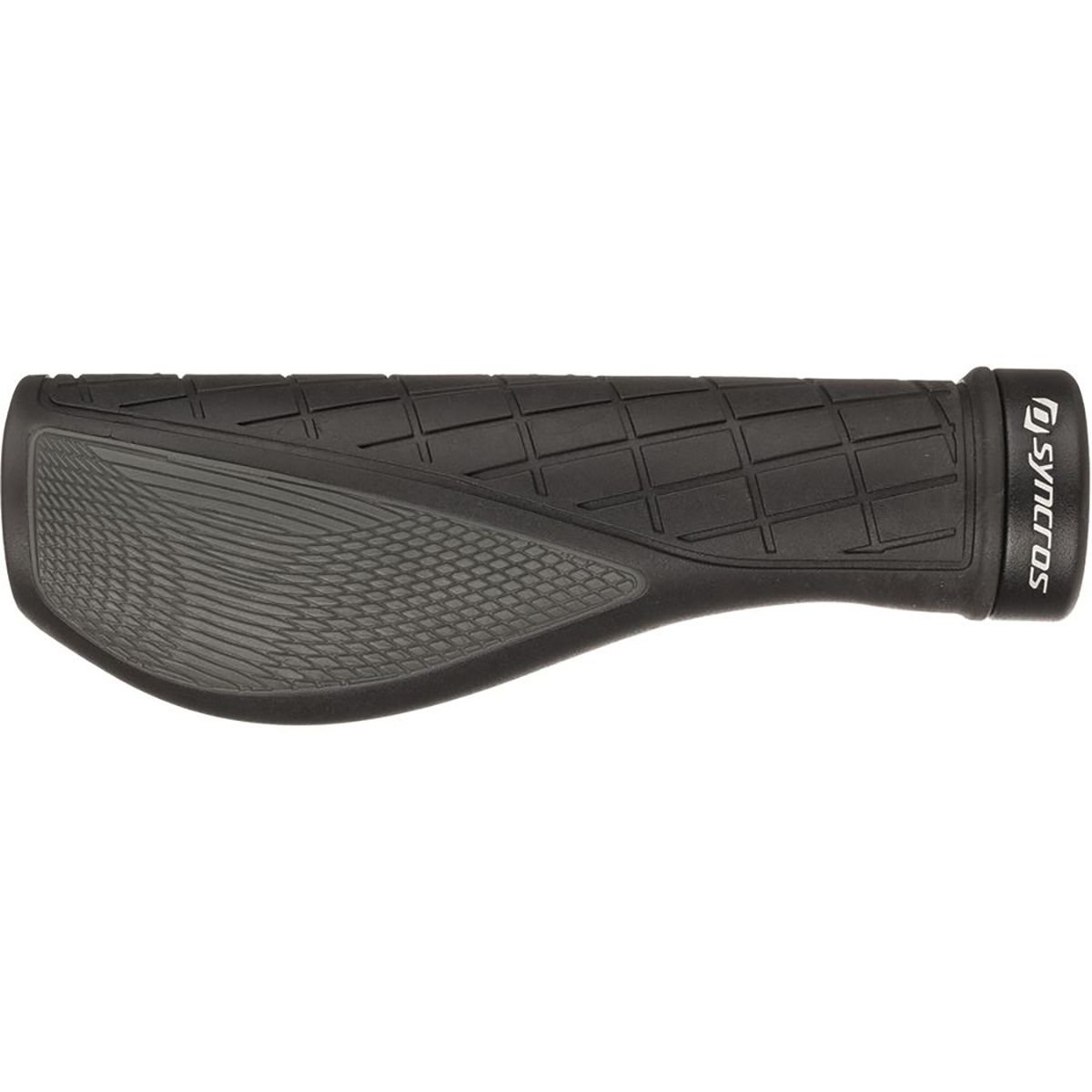 Syncros 2014 Evo Plus Mountain Bicycle Handlebar Grips (Black/Grey)
