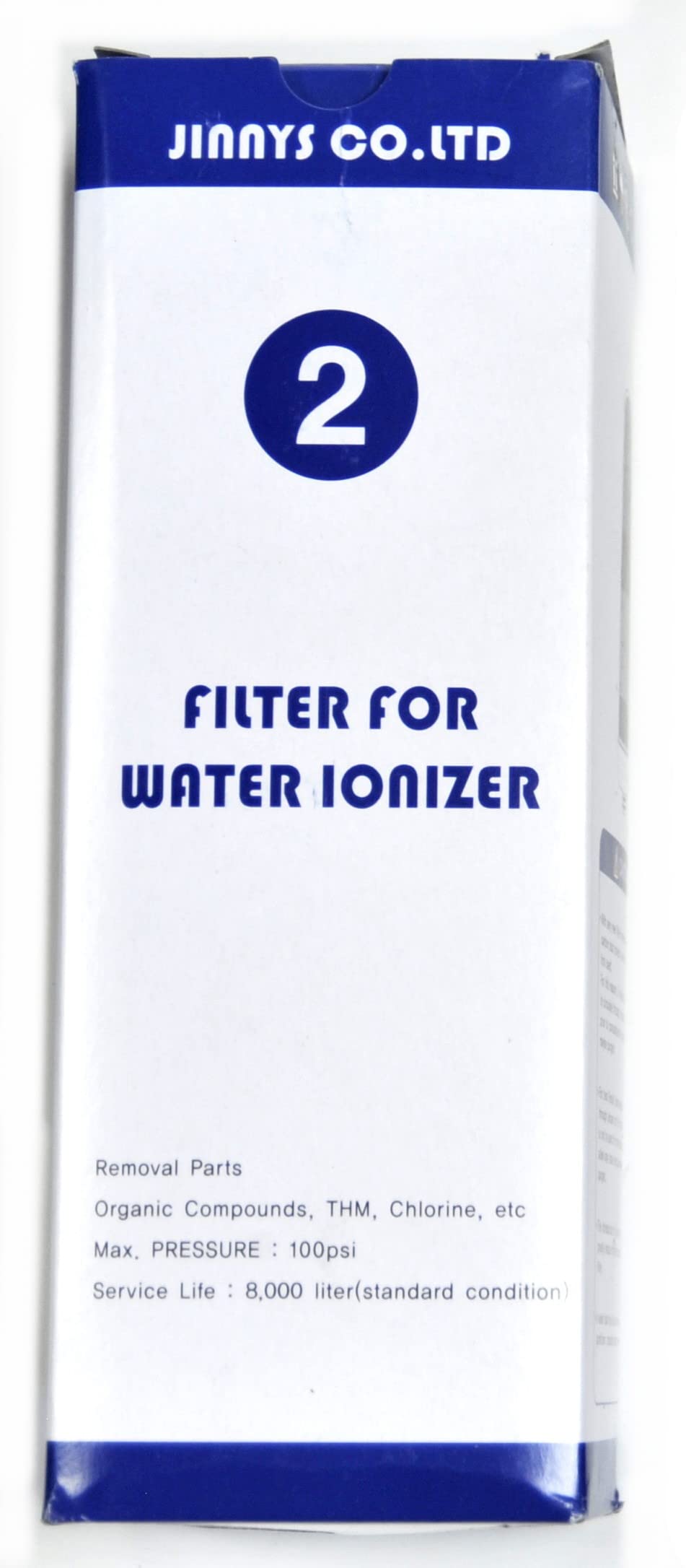 MEDIQUA filtrador de agua Water-Ionizer Products (filtro de repuesto 2)