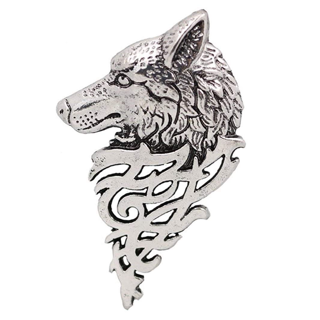 FURE Game of Thrones Stark Wolf Brooch (Rhodium) (B07CP4JFTV) Amazon Price History, Amazon Price Tracker