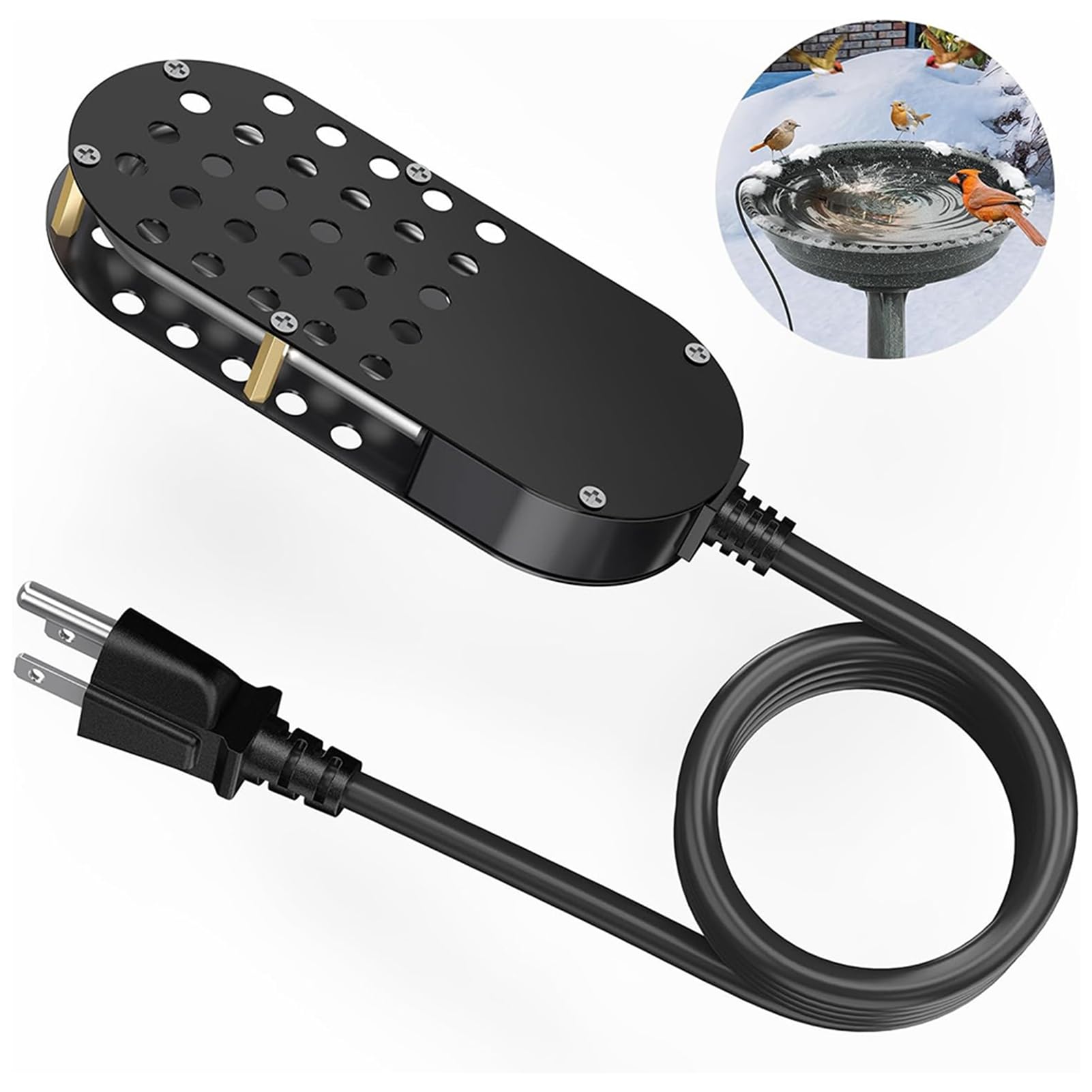 Amazon.com: Bird Bath Deicer for Outdoors, Bird Bath Heater, Winter ...