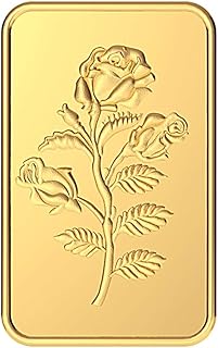Malabar Gold &amp; Diamonds 24K (999) Gold Bar 1 gram | 24 kt Gold Bar/Coin/Bullion for Birthday, Wedding, Akshaya Tritiya &amp; F...