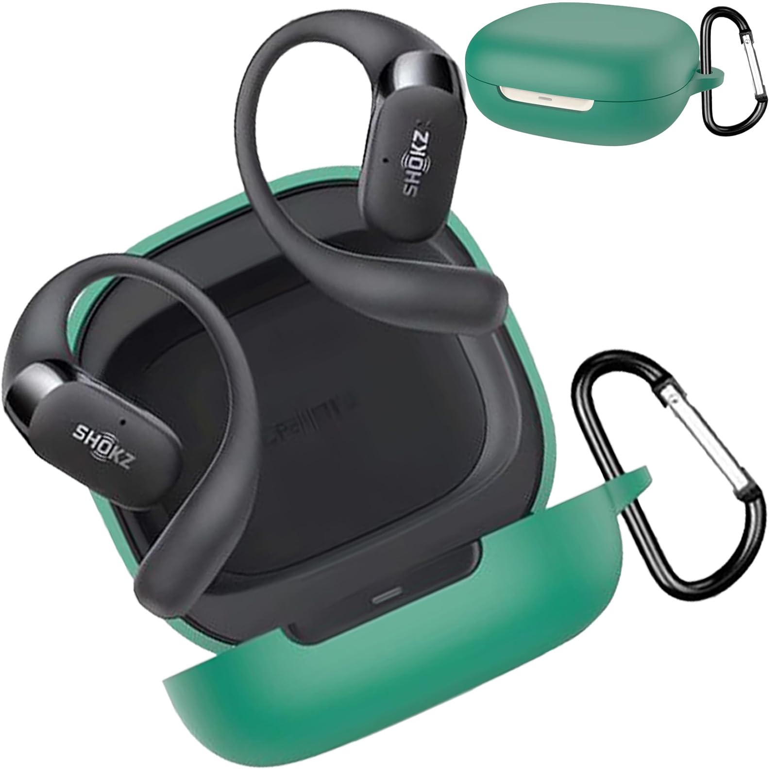 【新品シュリンク付】SHOKZ OPENFIT2 充電ケースのみ 骨伝導 新品シュリンク付】SHOKZ OPENFIT2 充電ケースのみ 骨伝導