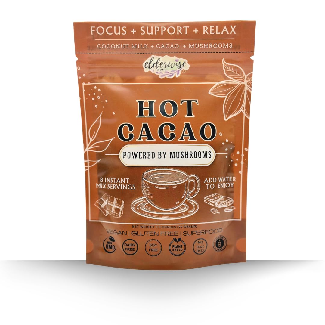 Amazon.com : Hot Cacao | Hot Chocolate | Powered with Mushrooms