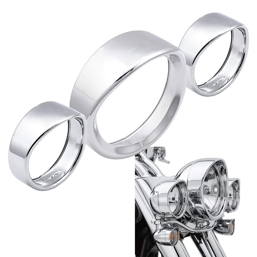 Compatible with Harley Motorcycle Chrome 7