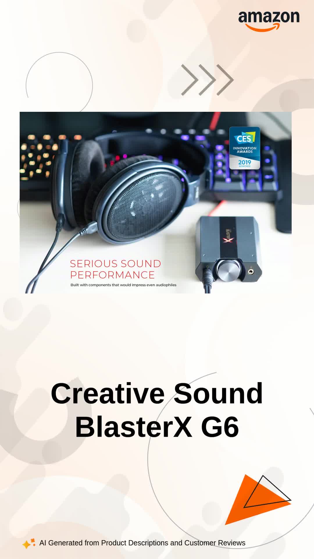 USED品】Sound BlasterX G6・Creative ・アンプの通販 | LAMINARCASHFLOW