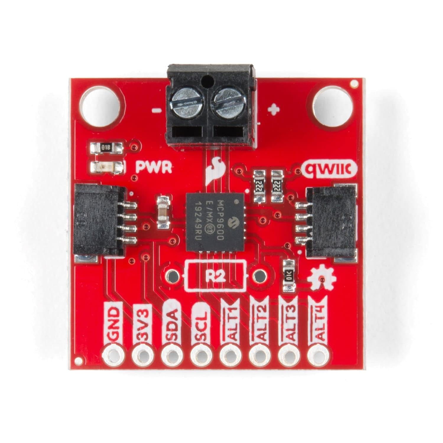 SparkFun Qwiic Thermocouple Amplifier - MCP9600 (Screw Teriminal)-K-Type 2 Temperature sensors 4 programmable Temperature alerts ADDR Jumper for Variable I2C addresses 4-pin JST Polarized Connector
