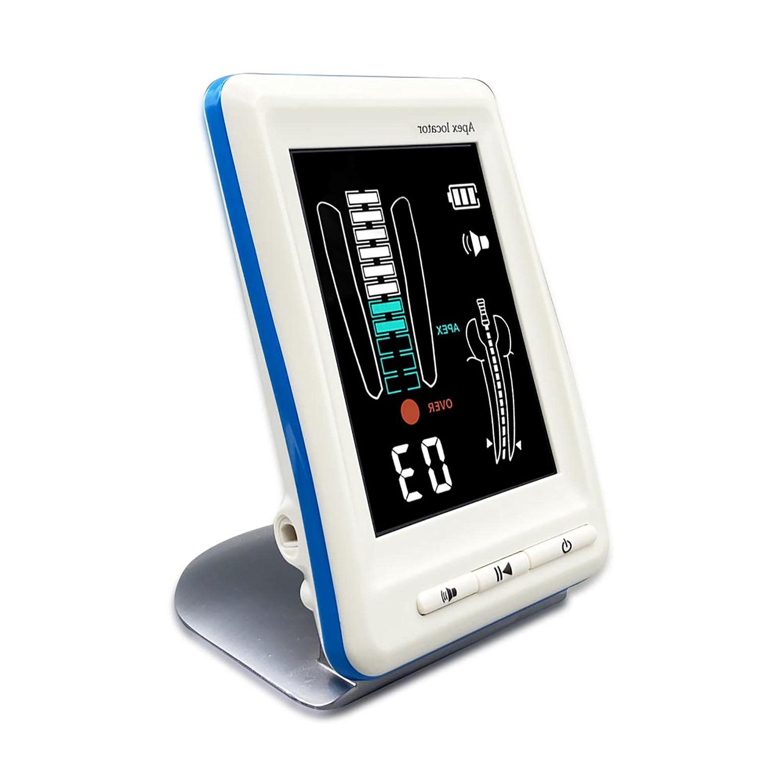Buscador De Localizador De Ápice De Endodoncia Localizador De Ápices Ajustable (LCD) Ver Fit Material Dental Herramientas para Laboratorios Dentales