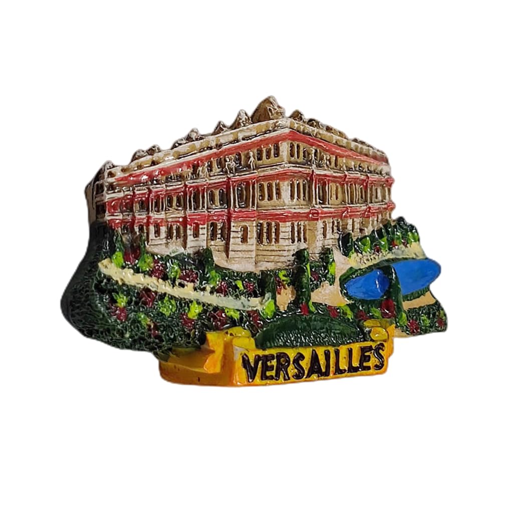 Magnete Frigorifero 3D Versailles Francia | Souvenir Turistico In Resina Fatto A Mano