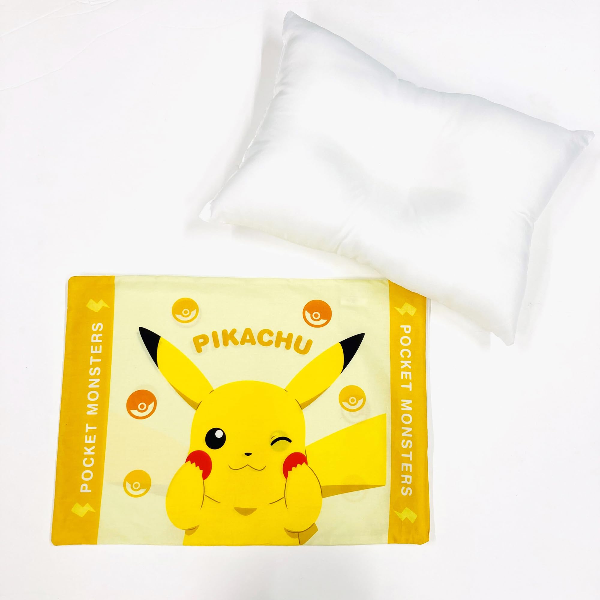 ポケモン　枕　まくら　ピカチュウ MORIPiLO ポケピカチュウ枕 綿100% 洗える
