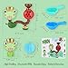 Bath Toys for Kids Ages 1-3 ,Bath Tub Toys for Toddlers 1 2 3 4 5 6 Years Old, Baby Bath Spin Wall Toys, Frog Bath Toys, Fill and Flow Pipe Water Toys ,Girls Boys Birthday Gift Color Box