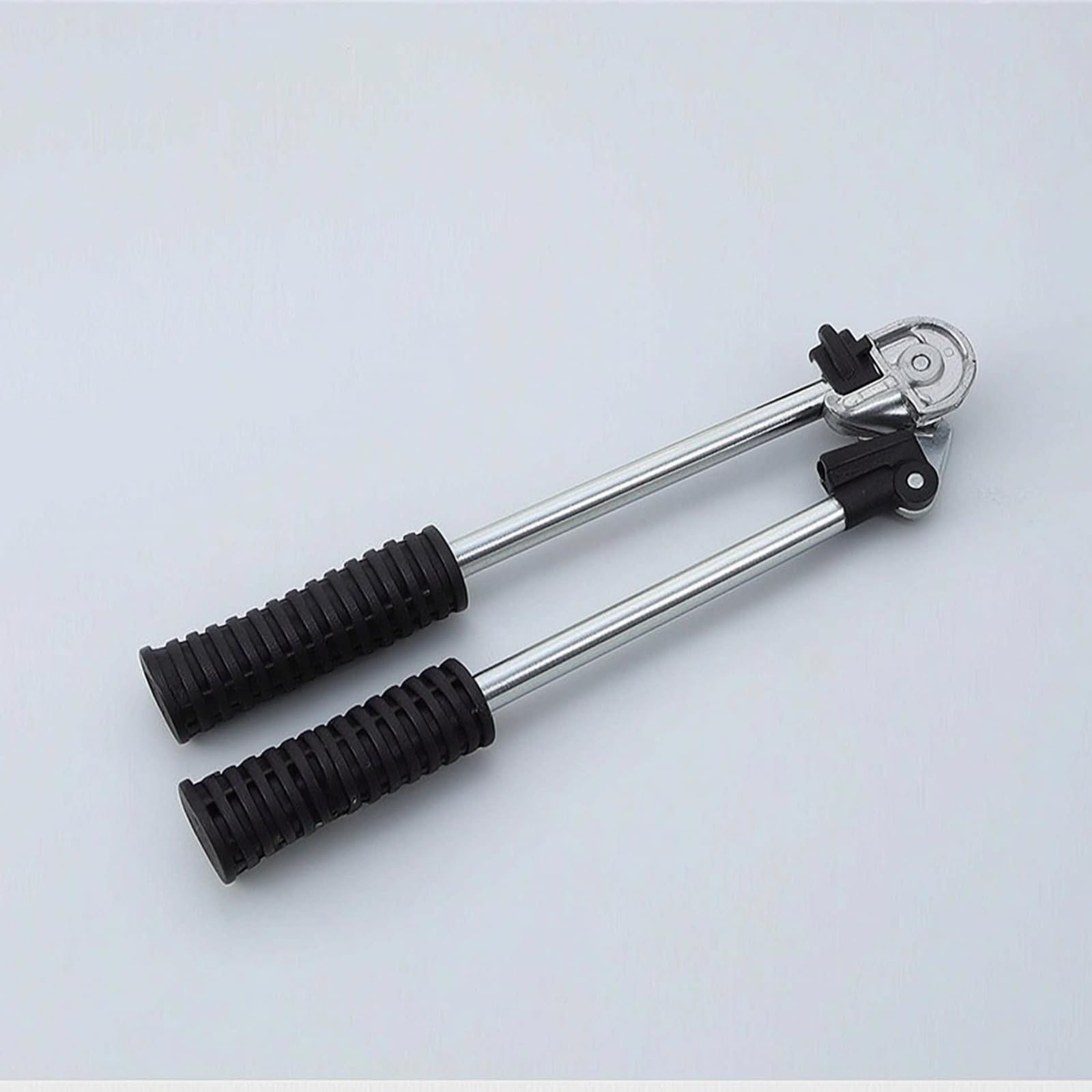Curvadora Tubos Manual Portátil Curvadora Manual con Empuñaduras Estriados Resistente Herramienta Doblado Metal para Instaladores, Fontaneras, 10mm