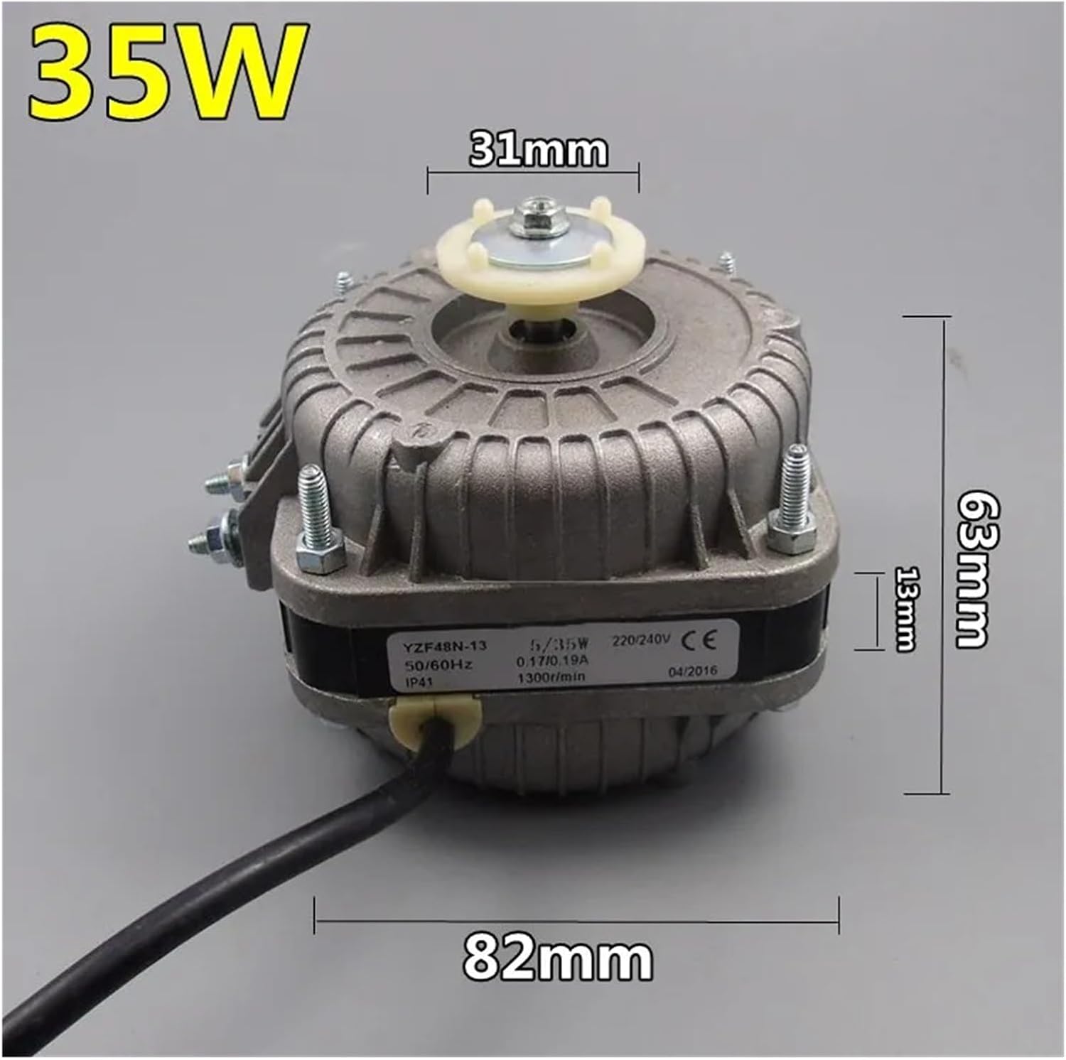 冷蔵庫用エンジンファン,25w 35w 40w 60w 75w 90w,冷却システム用,冷蔵庫部品用220v - AliExpress 13 YZF10-20 30W 40W冷蔵庫モーターファンシェードポール非同期冷凍冷蔵庫冷却ファンモーター冷蔵庫部品用(75W)