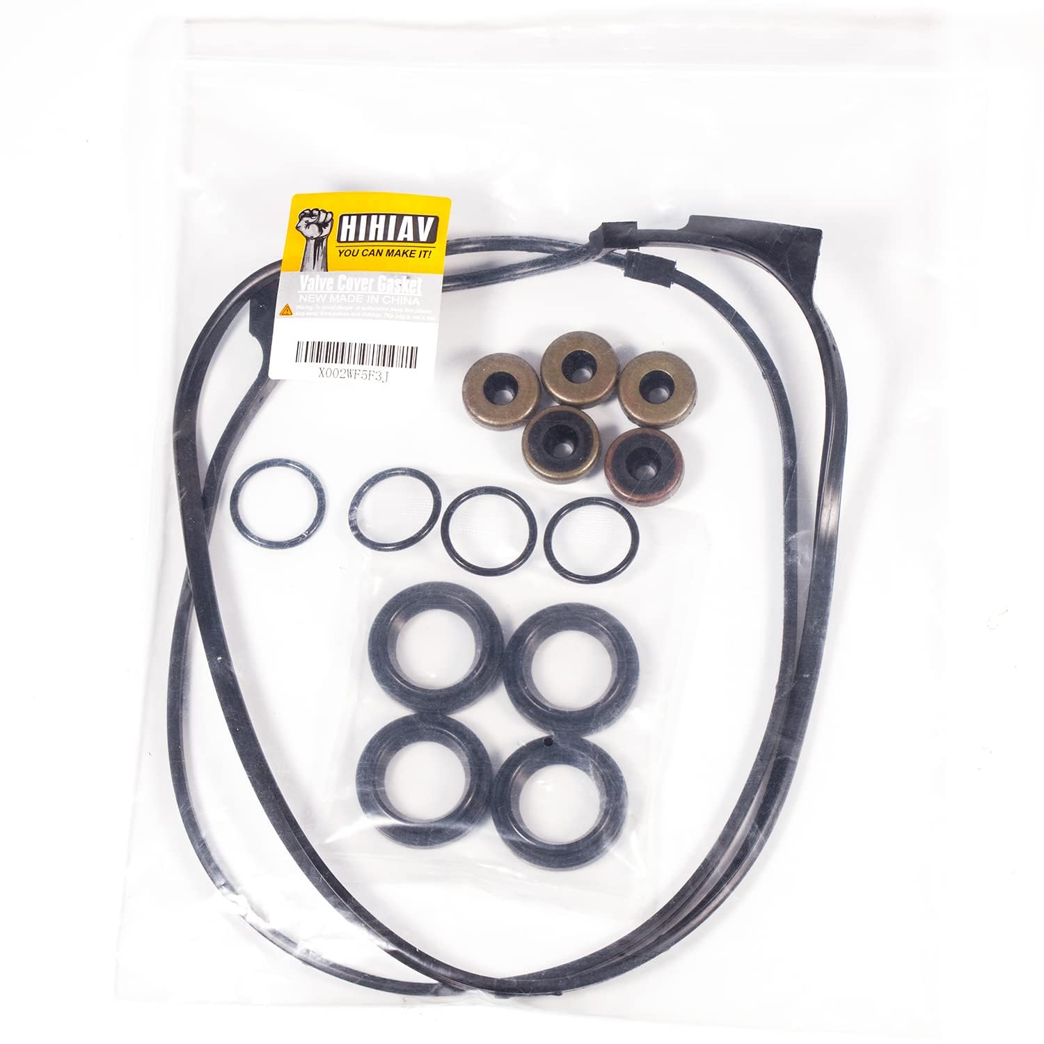 Amazon.com: HIHIAV VS50365R Engine Valve Cover Gasket Set with