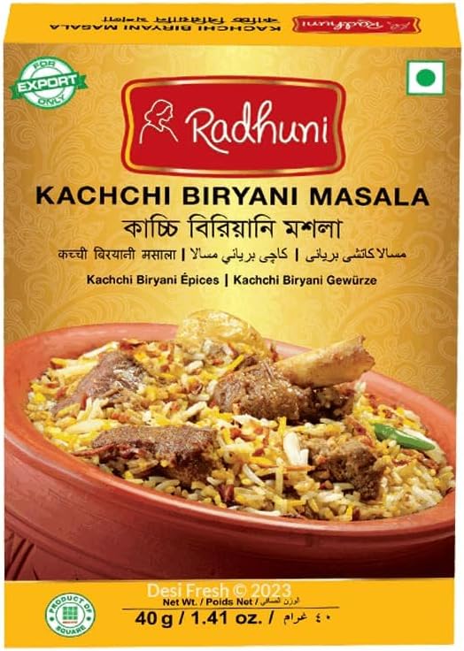 Mahavir Radhuni Kachchi Biryani Masala