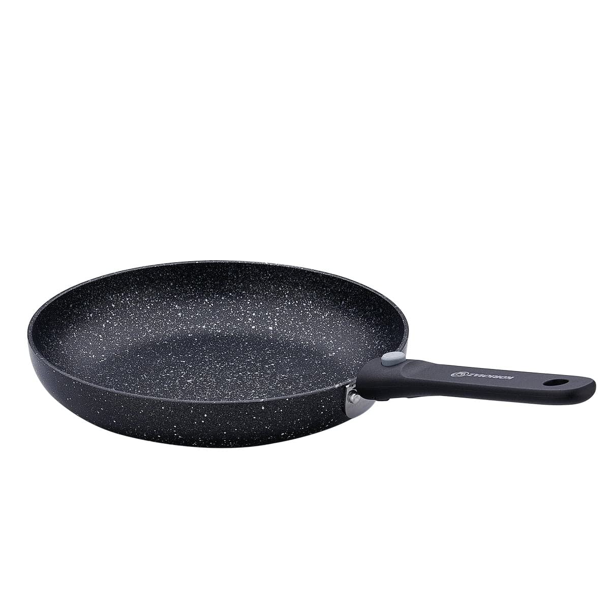 korkmazTatila Pan Nonstick Pan with Lid, Nonstick Stone Frying Pan, Best Nonstick Omelette Skillet with Soft Touch Handle (20x3,3cm)