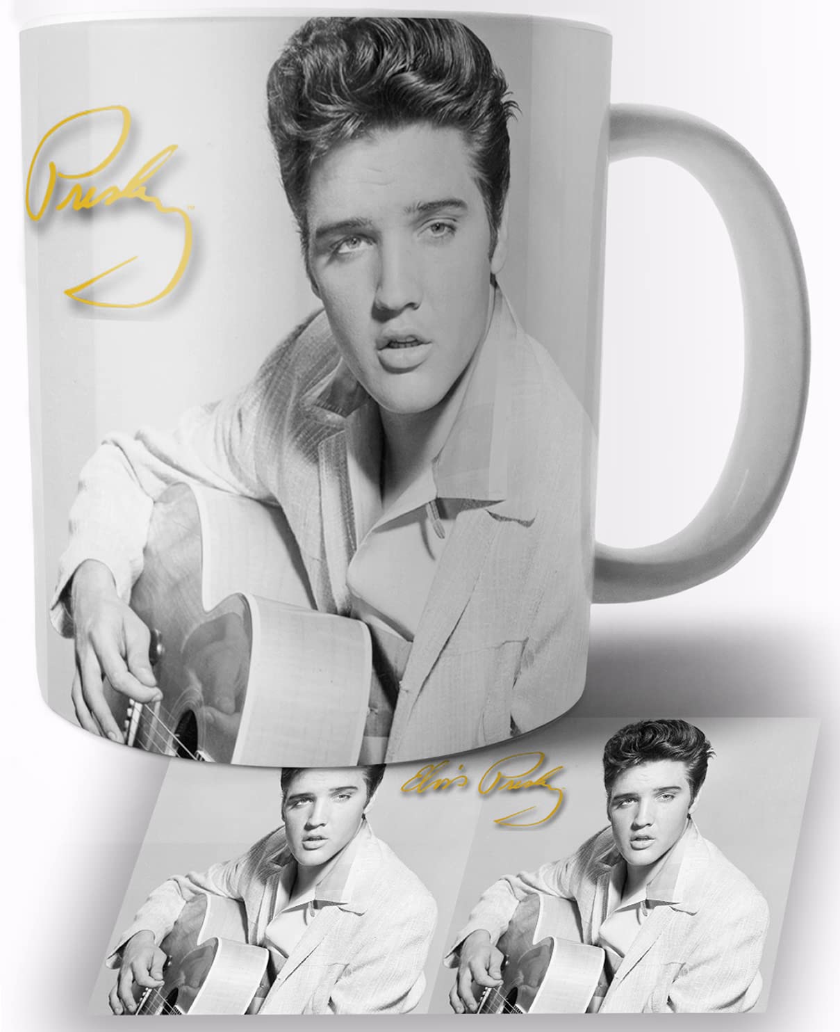 Elvis Presley B Keramik Becher 325ml