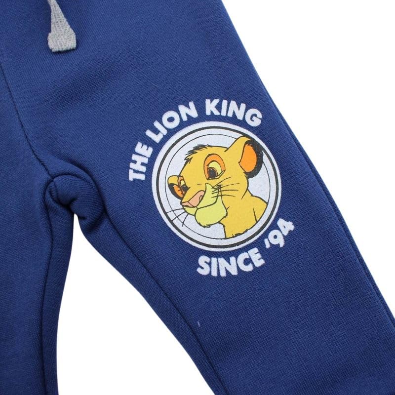 Disney - Jogging bébé garçon imprimé Le Roi Lion Bleu