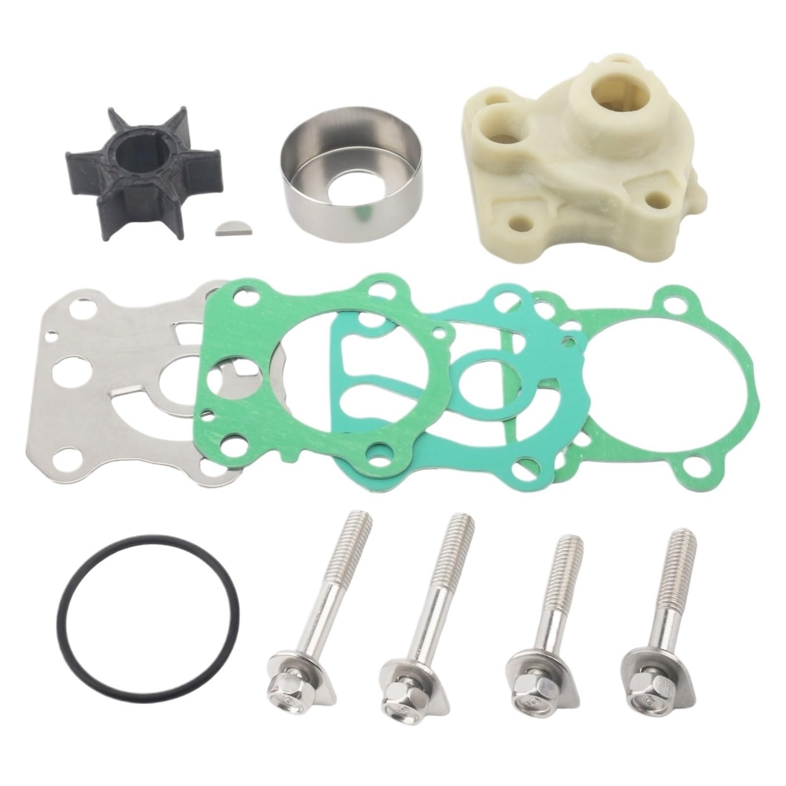 6H3-W0078-A0 Adatto for Y//a//m//a//h//a 50 60 70 HP 60F 70B 4 tempi FT Kit di ricostruzione pompa acqua 6H3-W0078-00