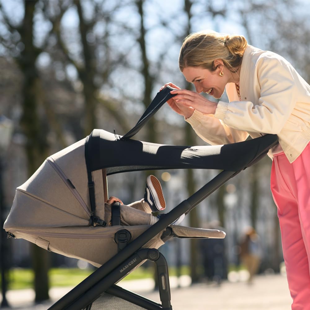 Maxi-Cosi Sonnenverdeck, USF 50+, Baby-Sonnenschutz, Schwarz
