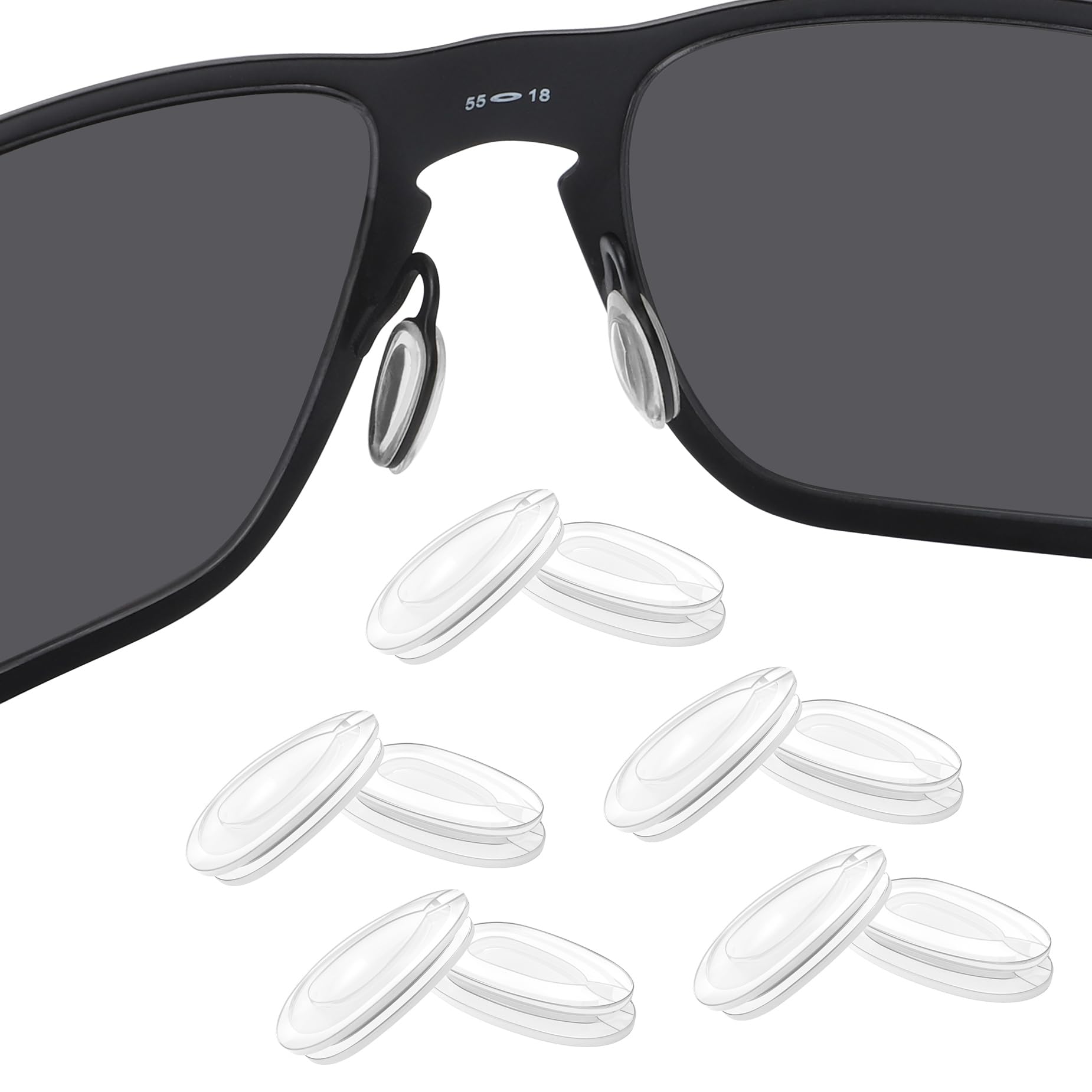 BLAZERBUCK Replacement Nose Piece Nose Pads for Oakley Holbrook Metal OO4123 Sunglass