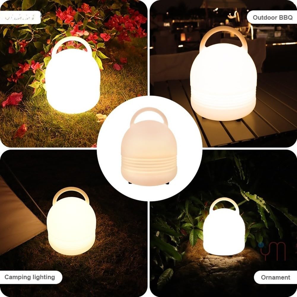 Lámpara Nocturna PE Portátil Luz Cálida Ajustable