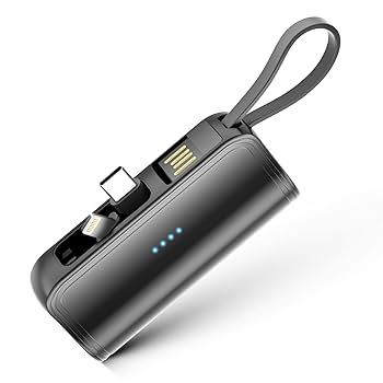 新品　未開封モバイルバッテリー　充電器　スマホ　ノート　2ポート LaFuture】コンパクトモバイルバッテリー 大容量 5000mAh