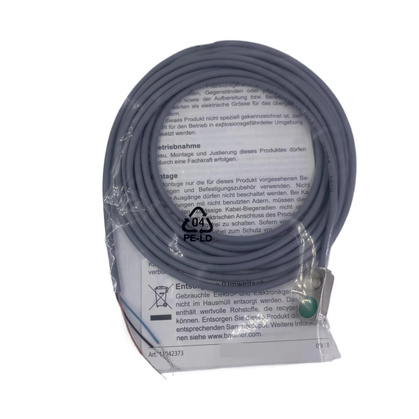 BRODEFUP 08P17A6/L INDUCTIVE SENSOR DETECTEUR INDUCTIF 10-30VDC