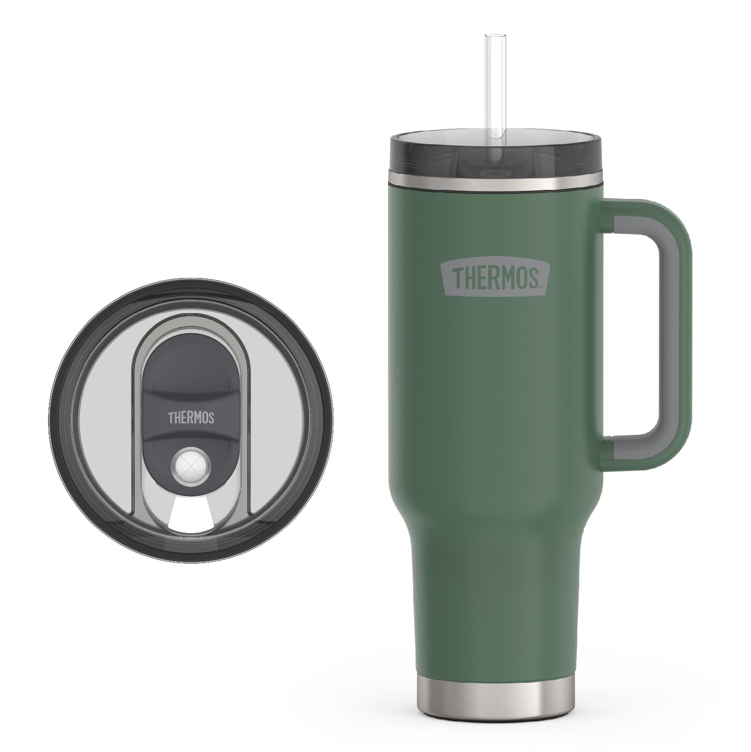 Amazon.com: THERMOS Stainless Steel Cup Holder Mug - 40 Ounce