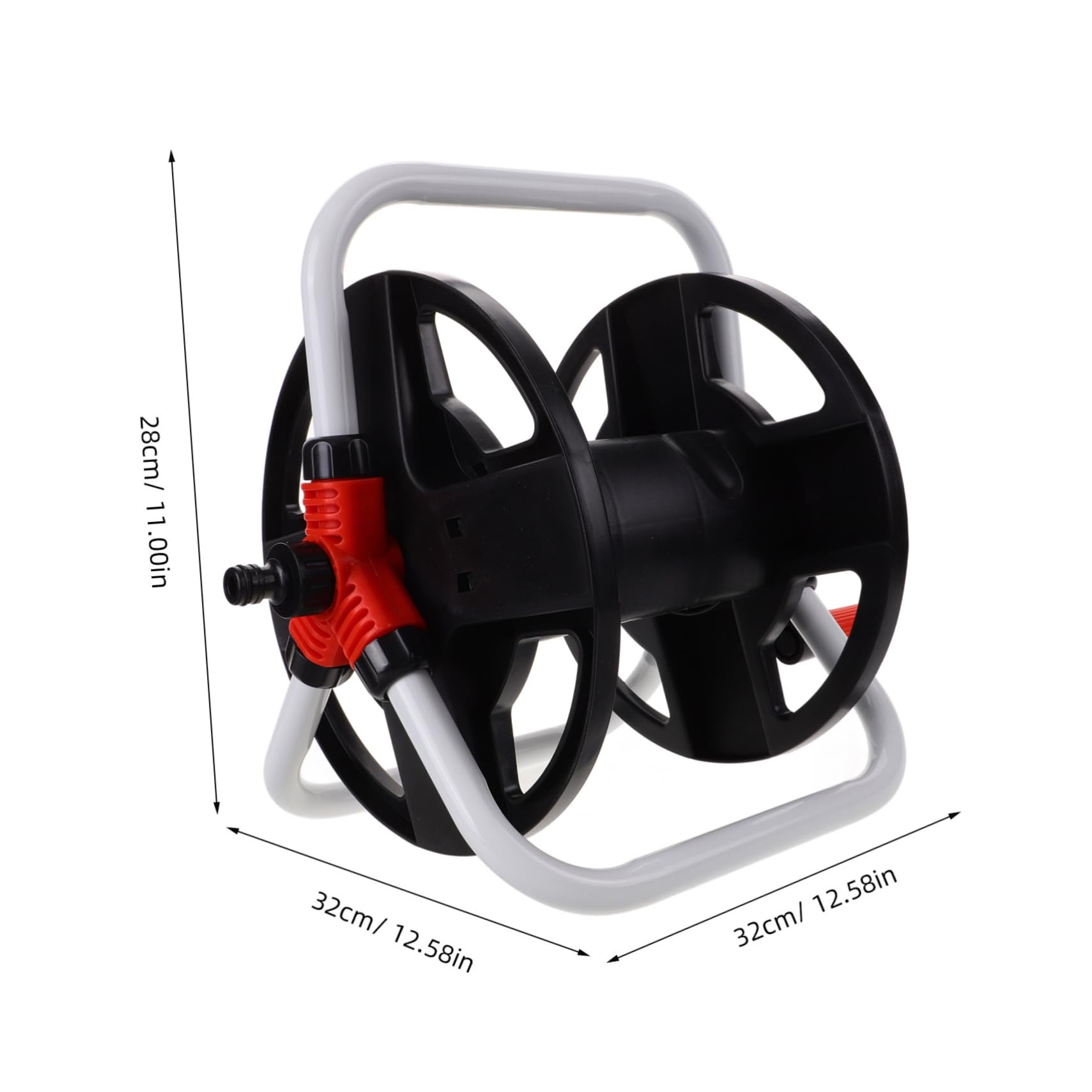 Portatubo da Giardino Autoportante Avvolgimento, 1 Pezzo