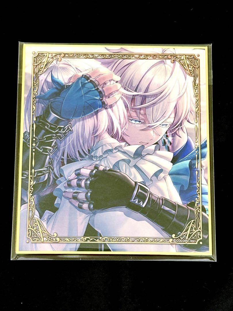 白猫プロジェクト　9周年　色紙　ジン&amp;サヤ Amazon.co.jp: 白猫プロジェクト 9周年 グッズ 色紙 ジン